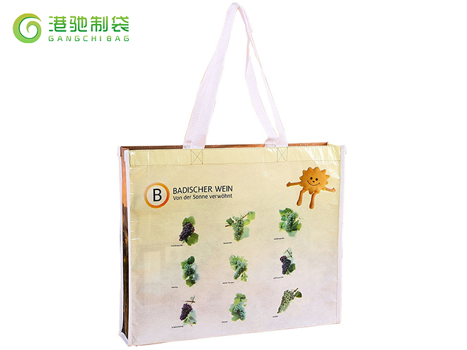 彩色覆膜无纺布袋定制2